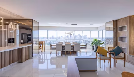 Apartamento com 3 suítes, andar alto e 3 vagas no Setor Marista