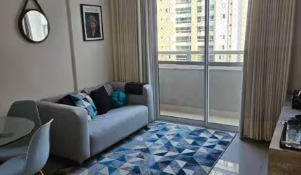 Flat duplex mobiliado no Setor Bueno