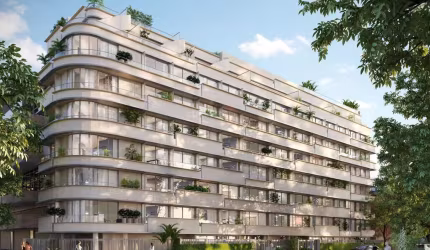 Studio moderno em novo residencial de alto luxo no Leblon