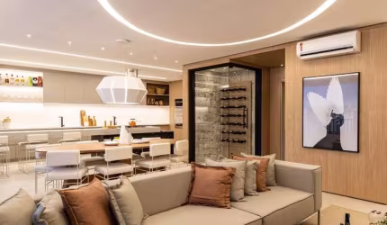 Apartamento sofisticado com 3 suítes e varanda gourmet