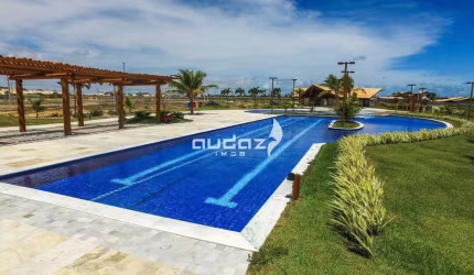 Lote com 375 m², excelente localização,  em condomínio fechado na Praia de Jacum