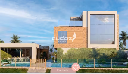 Apartamento com 2/4 em construção beira mar de Muriú