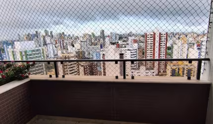 Apartamento com Vista Mar para Locação, 3 quartos, nascente, 2 vagas - Pituba Ville
