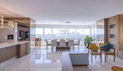 Apartamento com 3 suítes, andar alto e 3 vagas no Setor Marista