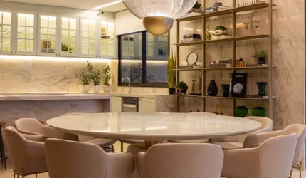 Apartamento de alto padrão com 3 suítes e 205 m²