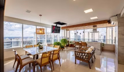 Apartamento à venda mobiliado , Residencial Monte Logan , com 4 suítes no Setor