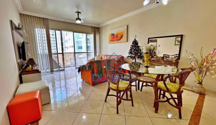 Apartamento à venda, 130 m² por R$ 630.000,00 - Praia das Pitangueiras - Guarujá/SP