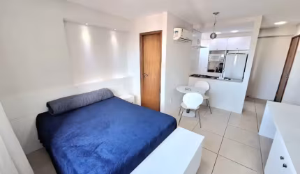 À Venda Lindo Apto 28m² Tip Studio, Porteira Fechada, Para Investir ou Morar, Localiz Top Próximo Shopping Recife, há 500m do Mar
