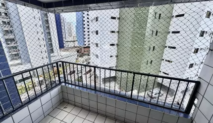 A Venda Lindo Apt 79m² 3Qts 2Sui 1Vg Varanda Frente Sul, Ária Lazer em Boa Viagem