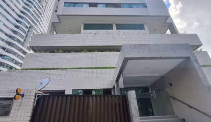 Aluguel Lindo Apt 35m² 1Qt Mobiliado, Serv Camareira, Localiz há 04 Quadra do Mar em Boa Viagem