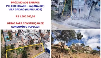 Terreno à venda, 1457 m² por R$ 1.500.000,00 - Tucuruvi - São Paulo/SP