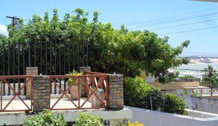 Casa de temporada frente/mar em Ponta Negra, vista, a 50 metros da praia, piscina, 3 quartos (1 suíte).