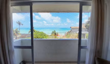 Vista Mar em Ponta Negra! Venda ap. amplo, 3 quartos(1 suíte) na praia - Natal