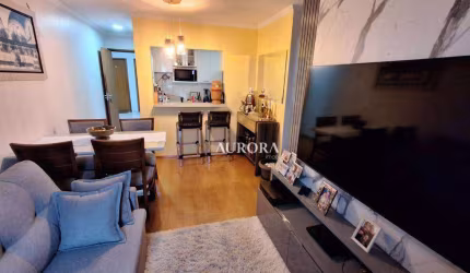 Apartamento no  Edifício De Angelo com 2 dormitórios à venda, 55 m² por R$ 280.000 - Aparecida - Londrina/PR