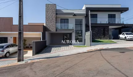 Sobrado à venda, 148 m² por R$ 870.000,00 - Condomínio Morada das Flores - Cambé/PR