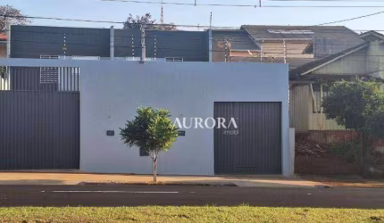 Sobrado com 106m²  área útil, com 3 quartos, sendo 1 suíte,R$465.000,00, Av Olilon Borges de Carvalho, Shangrila, Londrina, espaço para vários carros