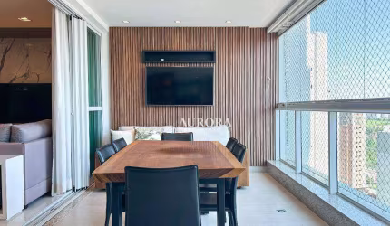 Apartamento no Ed. Parc Rocher com 3 dormitórios à venda, 165 m² por R$ 1.900.000 - Gleba  Palhano - Londrina/PR