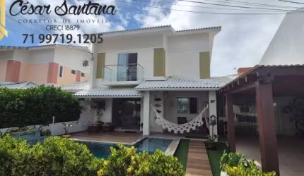Casa em condomínio fechado com 4 quartos à venda no Buraquinho, Lauro de Freitas , 300 m2 por R$ 1.260.000