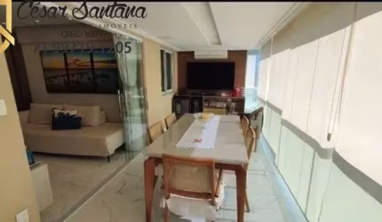 Apartamento PORTEIRA FECHADA 3/4  (01 suíte) varanda gourmet .Pituaçu