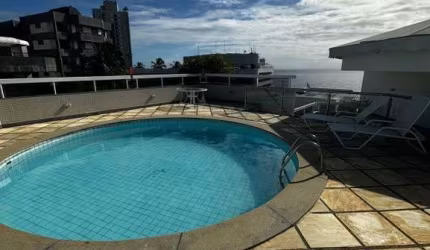 Excelente Cobertura Duplex Nascente á venda com ampla piscina privativa no Rio Vermelho - Salvador- Morro do Conselho. Vista Mar
