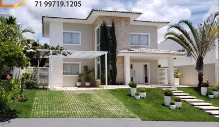 Casa em condomínio fechado com 4 quartos para alugar no Abrantes, Camaçari , 300 m2 por R$ 12.000