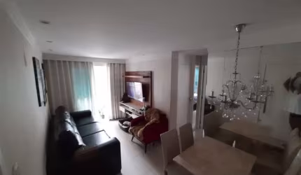 Apartamento 2/4 com varanda no condomínio Gran Ville das Artes - Torre Goya.
