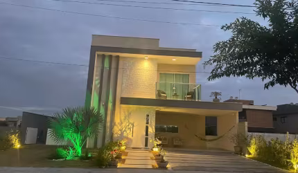 Alugo Excelente Casa Mobiliada 4/4 suítes no Terras Alphaville Camaçari