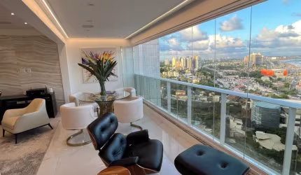Incrível Apartamento Nascente 3/4 suítes no Hemisphere 360