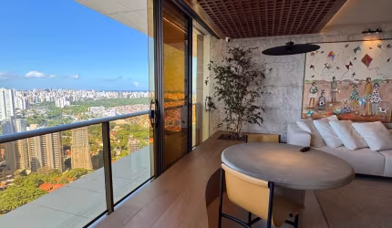 Apartamento alto luxo Horto Parque Barcelona -  Florestal - Salvador