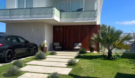 Excelente Casa para locação 5/4 no Alphaville Litoral Norte 3 Abrantes