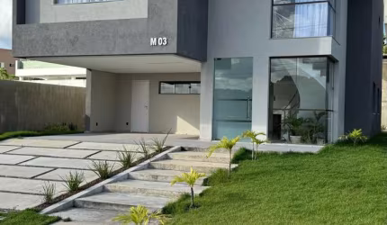 Excelente Casa 5/4 dormitórios venda e locação no Alphaville Litoral Norte 3
