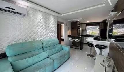 Apartamento com 2 dormitórios à venda, 52 m² por R$ 270.000,00 - Aventureiro - Joinville/SC