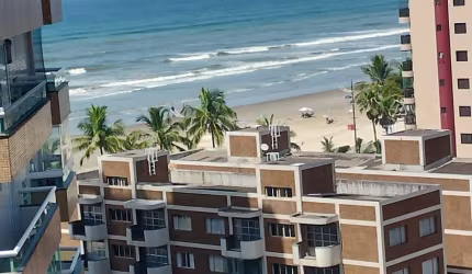 Espetacular Apto Privativo Vista Mar $799mil com Planejados