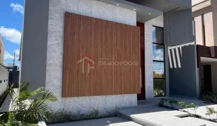 Casa com alto padrão no Sunville - 100m2 sendo 3 quartos c/ suíte e piscina