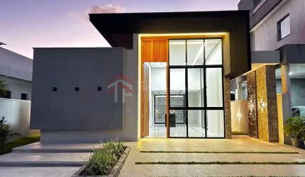 Casa em Condomínio Sunville com 3 quartos, 2 suítes e área gourmet com piscina