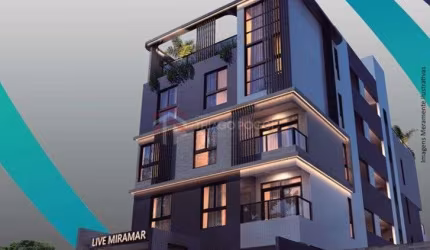 Apartamentos 2 e 3 quartos e suíte em Miramar próximo ao Cabo Branco com 55m², elevador e área gourmet