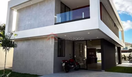 Casa Duplex, 4 suítes, piscina com hidro e sala com pé direito duplo