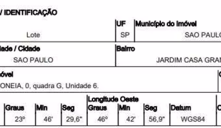 Oportunidade Única em SAO PAULO - SP | Tipo: Terreno | Negociação: Venda Direta Online  | Situação: Imóvel