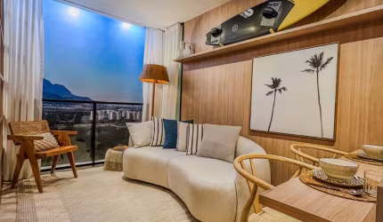 Studio / Kitnet de 1 quarto na Barra Olímpica - Centro Metropolitano