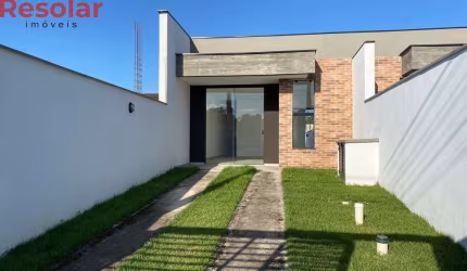 Casa térrea com 02 quartos + 01 banheiro no Rocio Grande em São Francisco do Sul/SC.