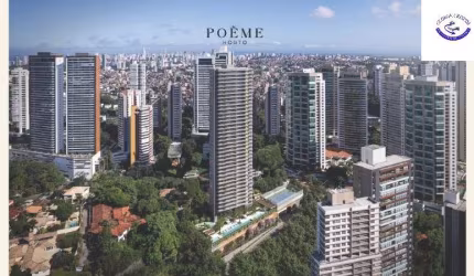 Edificio Poéme Horto um Lançamento Moura Dubeux no Horto Florestal em Salvador com 4 Suítes de 203,91 m² de pura privacidade e Inspiração