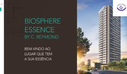 Lançamento Imobiliário do Essence Biosphere by Cauã Reymond com stúdios medindo 22 m² na Paralela Imbuí em Salvador Bahia