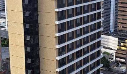 Apartamento studio com móveis planejados, medindo 20,40 m², pronto para morar no 12 andar do Edifício Unique Live Caminho das Árvores - Pituba Vender