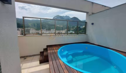 Cobertura Duplex na Freguesia de 3 Quartos com 168 m²