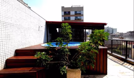 Cobertura Duplex com 3 Quartos na Tijuca