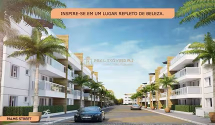 Gardens, Tipo e Duplex - 2, 3 e 4 Quartos no Condomínio Palms, Recreio!