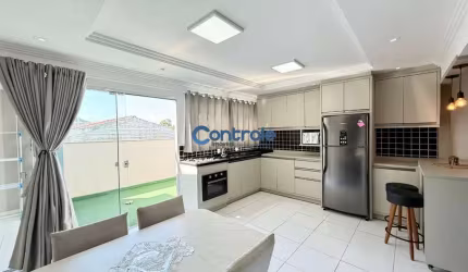 Casa em condomínio fechado com 3 quartos à venda na Avenida Paulo Roberto Vidal, 1455, Bela Vista, Palhoça por R$ 585.000