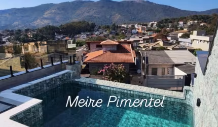 Casa nova com vista, ótima localização