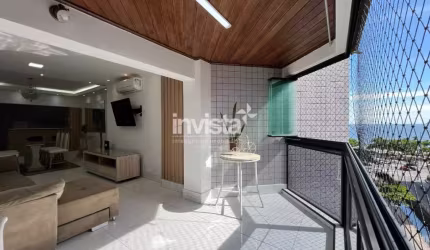 Porteira Fechada! Apartamento à venda no bairro Aparecida, Santos - SP