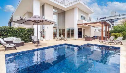 Casa para Venda em Florianópolis, Jurerê Internacional, 5 dormitórios, 5 suítes, 7 banheiros, 3 vagas